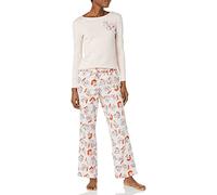 Amazon Essentials Disney | Marvel | Star Wars Set da Notte Pigiama in Flanella Donna, Ultimate Princess - Womens, XXL