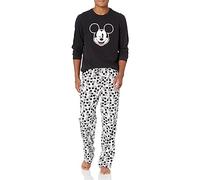 Amazon Essentials Disney | Marvel | Star Wars Set da Notte Pigiama in Flanella Uomo, Mickey Moods - Mens Flannel, S