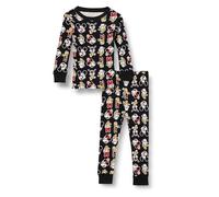 Amazon Essentials Disney | Marvel | Star Wars Set di Pigiama da Notte Attillati in Cotone Bambini e Ragazzi, Mickey And Friends, 5 Anni