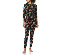 Amazon Essentials Disney | Marvel | Star Wars Set di Pigiama da Notte Attillati in Cotone Donna, Marvel Avengers - Womens Snug-fit, XXL