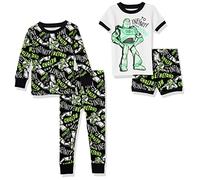Amazon Essentials Disney | Marvel | Star Wars Set Pigiama (in precedenza Spotted Zebra) Bambini e Ragazzi, Pacco da 2, Bianco/Nero, 2 Anni