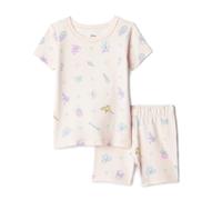 Amazon Essentials Disney Set Pigiama Maniche Corte Unisex - Bambini e ragazzi, Icone Principessa Rosa, 18 mesi