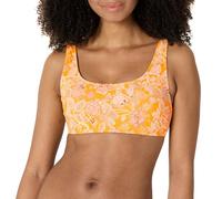 Amazon Essentials Donna Top Corto da Mare con Scollo Rotondo
