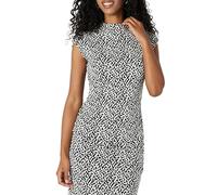 Amazon Essentials Donna Top in Jersey Opaco Arricciato a Maniche Estese, vestibilità Aderente (Gonna Venduta Separatamente)