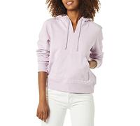 Amazon Essentials Felpa con Cappuccio con Scollo a v Aperto a Maniche Lunghe e vestibilità Classica - Colori Fuori Produzione Donna