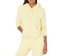 Amazon Essentials Felpa con Cappuccio in Pile vestibilità Regular (Taglie Forti Disponibili) Donna, Giallo Chiaro, M