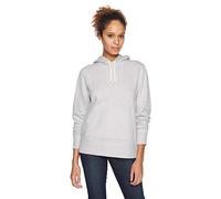 Amazon Essentials Felpa con Cappuccio in Pile vestibilità Regular (Taglie Forti Disponibili) Donna, Grigio Chiaro Puntinato, XXL