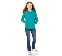 Amazon Essentials Felpa con Cappuccio Modello Pullover Bambine e Ragazze, Foglia di tè, 9 Anni