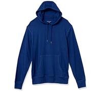 Amazon Essentials Felpa con Cappuccio Modello Pullover in Jersey Leggera Uomo, Blu, L