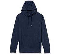 Amazon Essentials Felpa con Cappuccio Modello Pullover in Jersey Leggera Uomo, Blu Marino, M