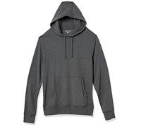 Amazon Essentials Felpa con Cappuccio Modello Pullover in Jersey Leggera Uomo, Carbone Puntinato, S