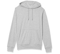 Amazon Essentials Felpa con Cappuccio Modello Pullover in Jersey Leggera Uomo, Grigio Medio Puntinato, XXL
