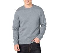 Amazon Essentials Felpa girocollo in pile (disponibile nelle taglie Big & Tall) Uomo, Grigio Chiaro Puntinato, 4XL Plus Tall