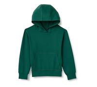 Amazon Essentials Felpa Sportiva Tecnica con Cappuccio ad Alte Prestazioni, in Maglia Elasticizzata Bambini e ragazzi, Verde Scuro, 8 anni