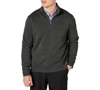 Amazon Essentials Giacca Invernale in Pile con Zip Corta Uomo, Carbone Puntinato, L