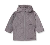 Amazon Essentials Giacca Lunga Trapuntata Unisex Bambini e Ragazzi, Grigio, 8 Anni