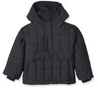Amazon Essentials Giacca Pullover Trapuntata Bambini e Ragazzi, Nero, 10 Anni