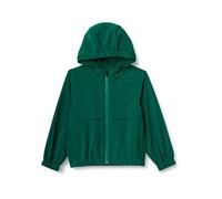 Amazon Essentials Giacca Sportiva Tecnica con Cappuccio ad Alte Prestazioni, in Tessuto Elasticizzato, con Cerniera Integrale Bambini e ragazzi, Verde Scuro, 9 anni