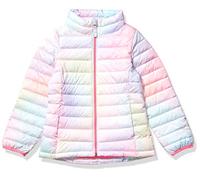 Amazon Essentials Giacche Effetto Piumino Leggere, Idrorepellenti e Ripiegabili Bambine e ragazze, Rosa Sfumature, 6-7 anni