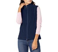 Amazon Essentials Gilet in Morbido Pile Senza Maniche dalla vestibilità Classica (Disponibile in Taglie Forti) Donna, Blu Marino, XL