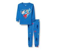 Amazon Essentials Harry Potter - DC Comics - Looney Tunes Pigiama in cotone aderente Bambini e Ragazzi, Krypto Di Superman, 6-7 anni
