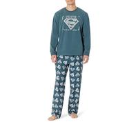 Amazon Essentials Harry Potter - DC Comics - Looney Tunes Set da Notte Pigiama in Flanella Uomo, Superman, XS