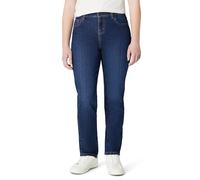 Amazon Essentials Jeans a Taglio Dritto, Vita Media, Mediamente Elasticizzati Bambine e ragazze, Lavaggio Ombra Scura, 6 anni