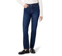 Amazon Essentials Jeans a Vita Alta a Gamba Dritta Donna, Lavaggio Ombré Scuro, 54