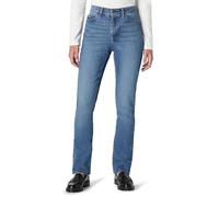Amazon Essentials Jeans a Vita Media a Gamba Dritta Mediamente Elasticizzati Vestibilità Aderente Donna, Blu Medio Vintage, 50