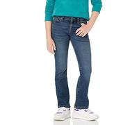 Amazon Essentials Jeans con Fondo a Zampa Elasticizzati Aderenti Bambine e Ragazze, delavé Medio, 6 Anni Slim