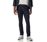 Amazon Essentials Jeans Elasticizzati a Vita Alta vestibilità Attillata Uomo, Slavato, 36W / 30L