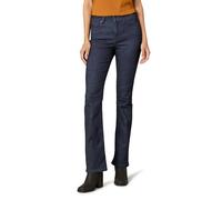 Amazon Essentials Jeans Elasticizzati a Vita Media Bootcut Vestibilità Aderente - colori fuori produzione Donna, Slavato, 44 Corto