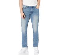 Amazon Essentials Jeans Slim Fit - colori fuori produzione Uomo, Delavé Chiaro, 32W / 28L