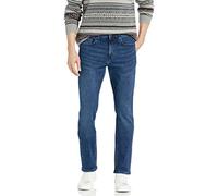 Amazon Essentials Jeans Slim Fit Elasticizzati Comodi, Taglio Dritto - colori fuori produzione Uomo, Indaco Medio, 30W / 29L