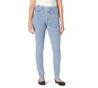 Amazon Essentials Jegging da Donna in Denim Elasticizzato a Vita Medio Alta Senza Lacci, Lavaggio Chiaro ghiacciato, Lunghezza 50