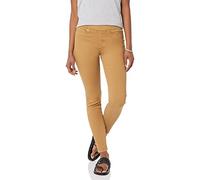 Amazon Essentials Jegging Elasticizzato Senza Zip a Vita Media - colori fuori produzione Donna, Cammello Chiaro, 52 Corto