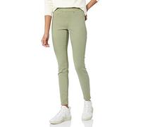 Amazon Essentials Jegging Elasticizzato Senza Zip a Vita Media - colori fuori produzione Donna, Verde Salvia Chiaro, 44