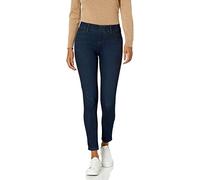 Amazon Essentials Jegging in Maglia Elasticizzata Senza Zip (Disponibile in Taglie Forti) Donna, delavé Scuro, XXL Corto