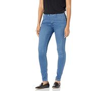 Amazon Essentials Jegging In Maglia Elasticizzata Senza Zip (Disponibile In Taglie Forti) Donna, Delavé Chiaro, XS Lungo