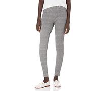 Amazon Essentials Jegging in Maglia Elasticizzata Senza Zip (Disponibile in Taglie Forti) Donna, Nero Grigio Principe di Galles, L