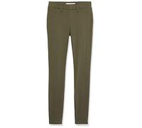 Amazon Essentials Jegging in Maglia Elasticizzata Senza Zip (Disponibile in Taglie Forti) Donna, Verde Oliva Scuro, L Lungo