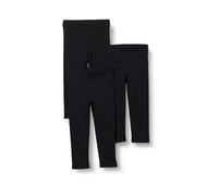 Amazon Essentials Leggings Bambine e Ragazze, Pacco da 3, Nero, 11-12 Anni