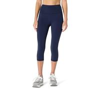 Amazon Essentials Leggings Capri Total Train a Vita Alta con Cucitura Interna da 48cm Donna, Blu Marino, XXL