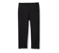 Amazon Essentials Leggings Capri Total Train con Cucitura Interna da 38cm Bambine e ragazze, Nero, 11-12 anni