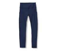 Amazon Essentials Leggings Lunghi Total Train con Cucitura Interna da 56cm e Tasche Bambine e Ragazze, Blu Marino, 9 Anni
