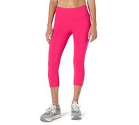 Amazon Essentials Leggings Tecnici, Total Train per Palestra, Modello Capri, Vita Media, Cucitura Interna, 48cm Donna, Rosa Shocking, XXL