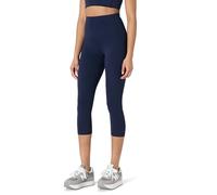 Amazon Essentials Leggings Yoga Tecnici in FormFlex Morbidissimo, a Vita Alta, Capri, Interno Gamba 48 cm Donna, Blu Marino, XXL