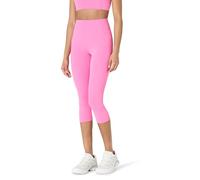 Amazon Essentials Leggings Yoga Tecnici in FormFlex Morbidissimo, a Vita Alta, Capri, Interno Gamba 48 cm, con Tasche Donna, Rosa Fenicottero, XS