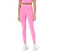 Amazon Essentials Leggings Yoga Tecnici in FormFlex Morbidissimo, a Vita Alta, Lunghi, Interno Gamba 69,9cm, con Ampio Elastico in Vita Donna, Rosa Fenicottero, M
