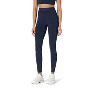 Amazon Essentials Leggings Yoga Tecnici in FormFlex Morbidissimo, a Vita Alta, Lunghi, Interno Gamba 69,9cm, con Ampio Elastico in Vita Donna, Blu Marino, XS